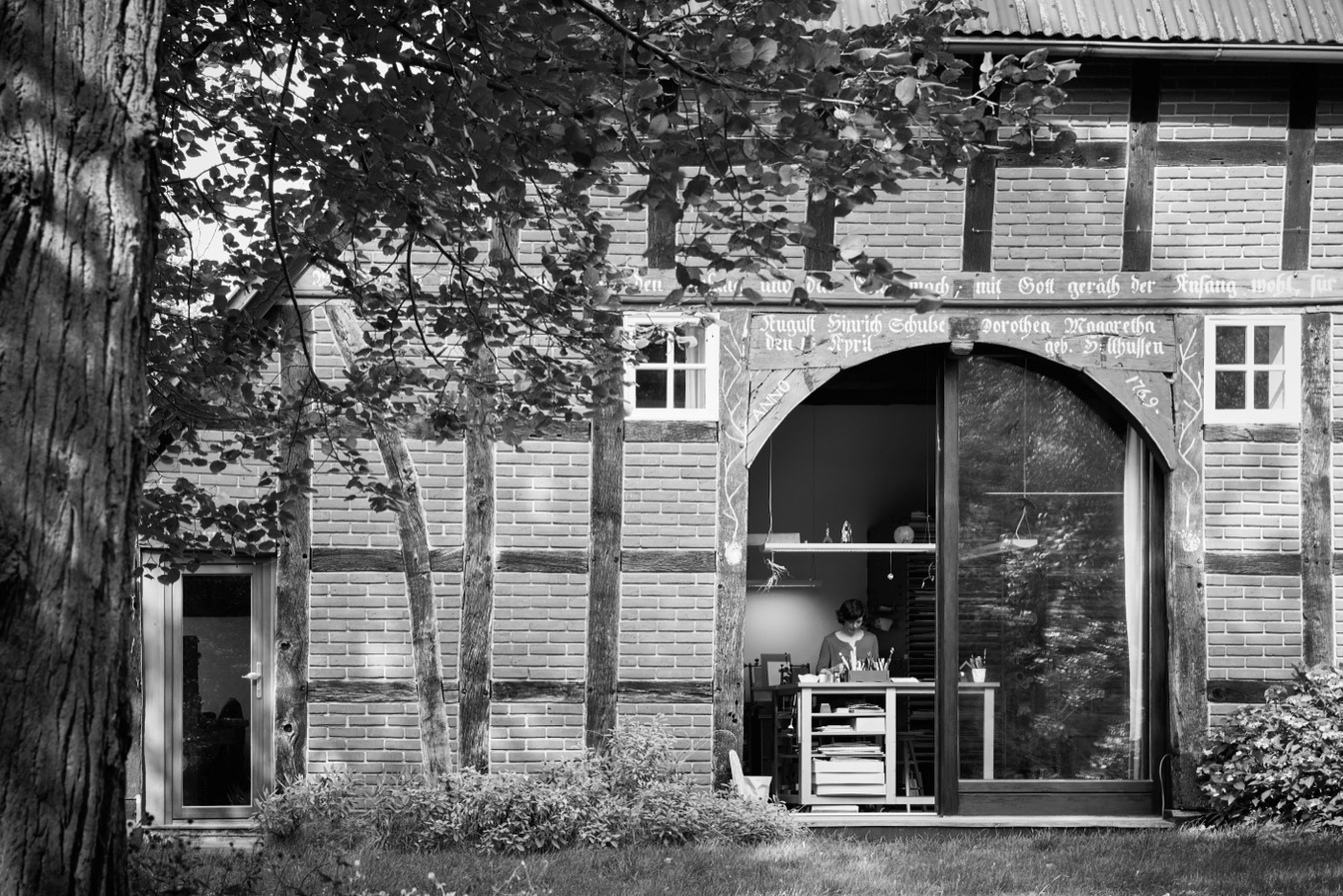 Atelier in der Backsteintenne